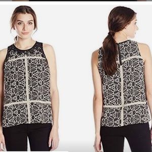 Adrianna Papell lace tank